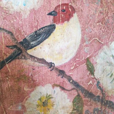 peinture-oiseau-lagrangeauxpapillons-nicosteelwoods