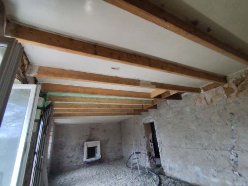 nicosteelwoods decapge poutres et mur 2
