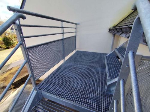 création escalier palier nicosteelwoods credin