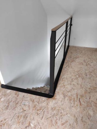 garde corps escalier nicosteelwoods credin