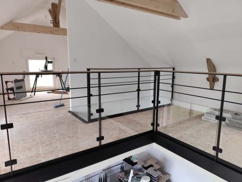 garde corps etage nicosteelwoods credin