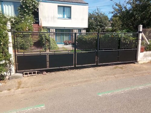 renovation portail metal nicosteelwoods credin
